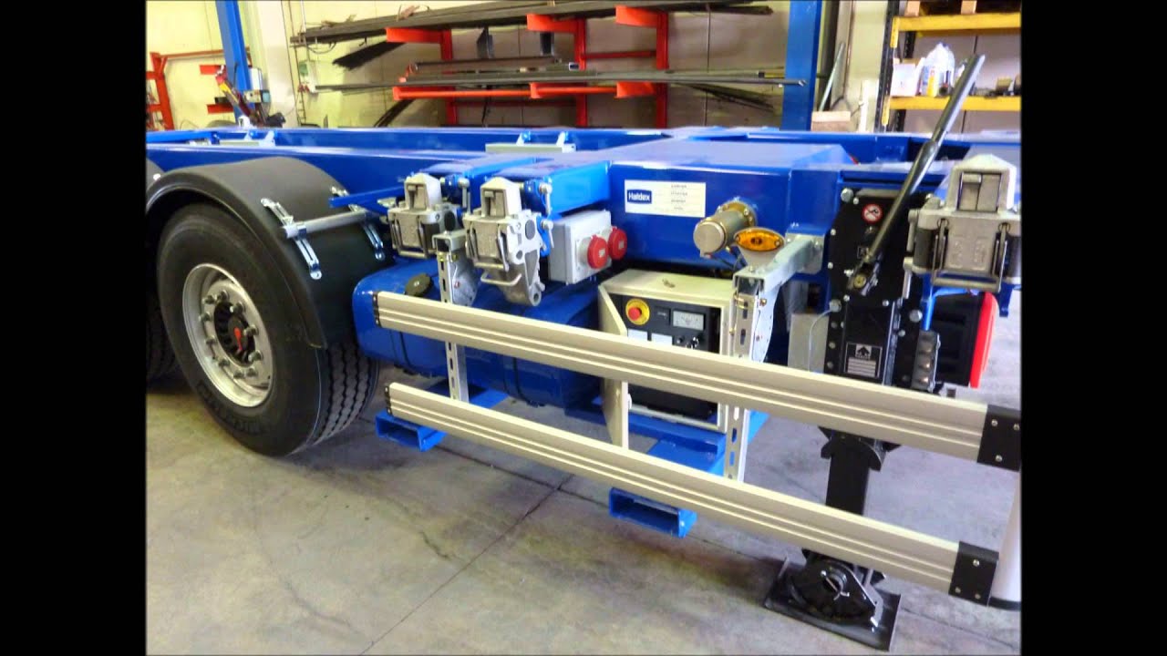 SEMIRREMOLQUES MONTFRAUTO PORTACONTAINERS YouTube
