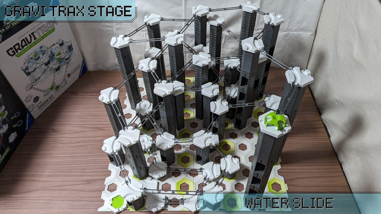 You Can Also See The Making Process GraviTrax STAGE1 5 WATER SLIDE you-can-also-see-the-making-process-gravitrax-stage1-5-water-slide