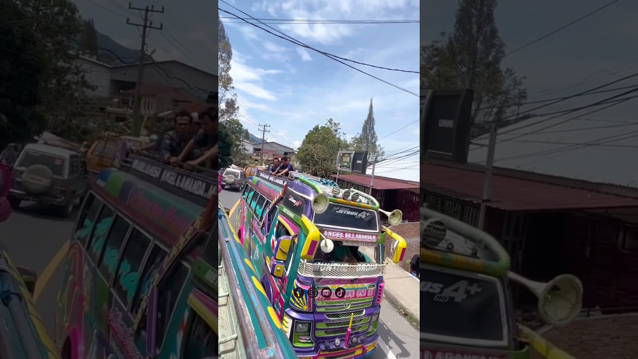 Musik Karo: Naik Bus Gunung Murni Express 105 Jalur Medan - Berastagi Sumut