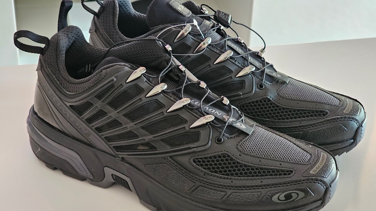 Salomon ACS Pro Triple Black unboxing - YouTube