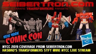 Hasbro&#39;s Transformers brand live stream at #NYCC #NYCC2019
