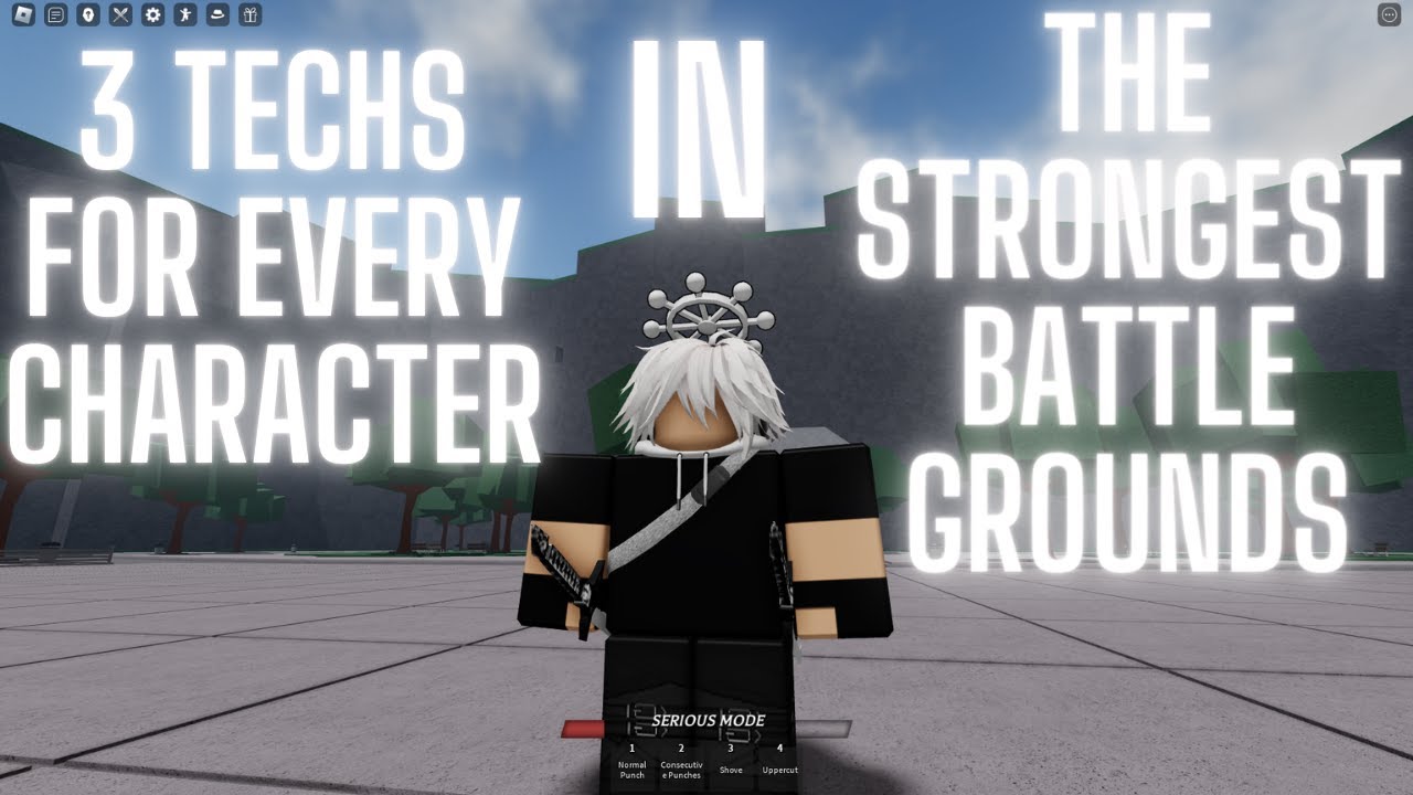 3 Techs for EVERY Character In The Strongest Battlegrounds!! - YouTube