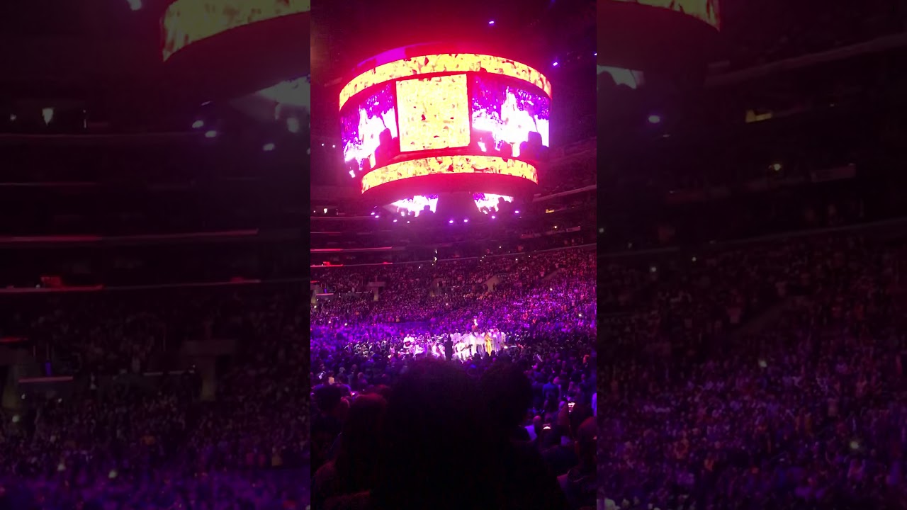 Beyoncé at Celebration of Kobe