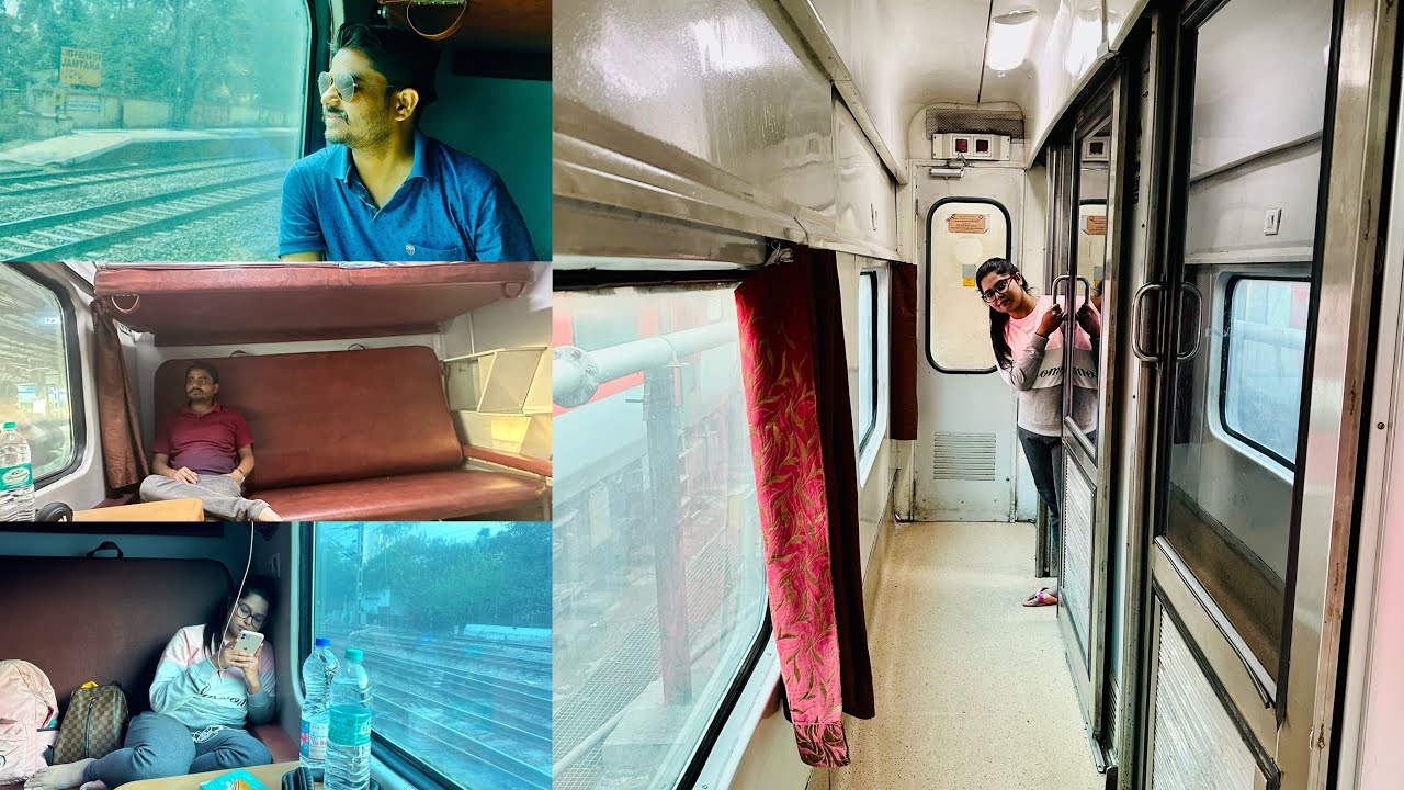 AC First Class Coach Look Delhi to Durgapur journey Poorva Express