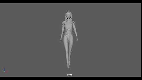 CG Tool Kit Assignment 2: Character development walk cycle (front)