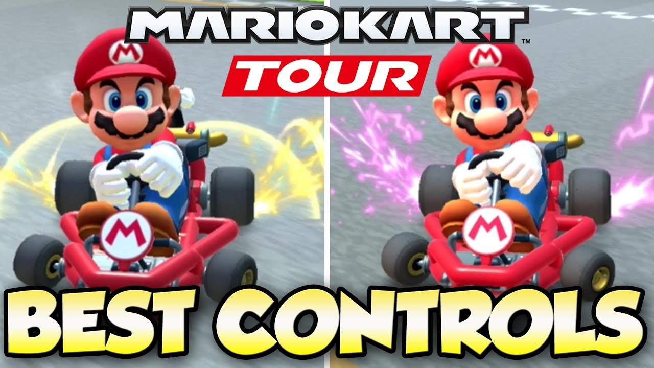 What Are The BEST CONTROLS For Mario Kart Tour? | DRIFTING GUIDE