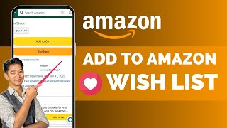 How to Add to Amazon Wish List - Add to a List on Amazon ! screenshot 5