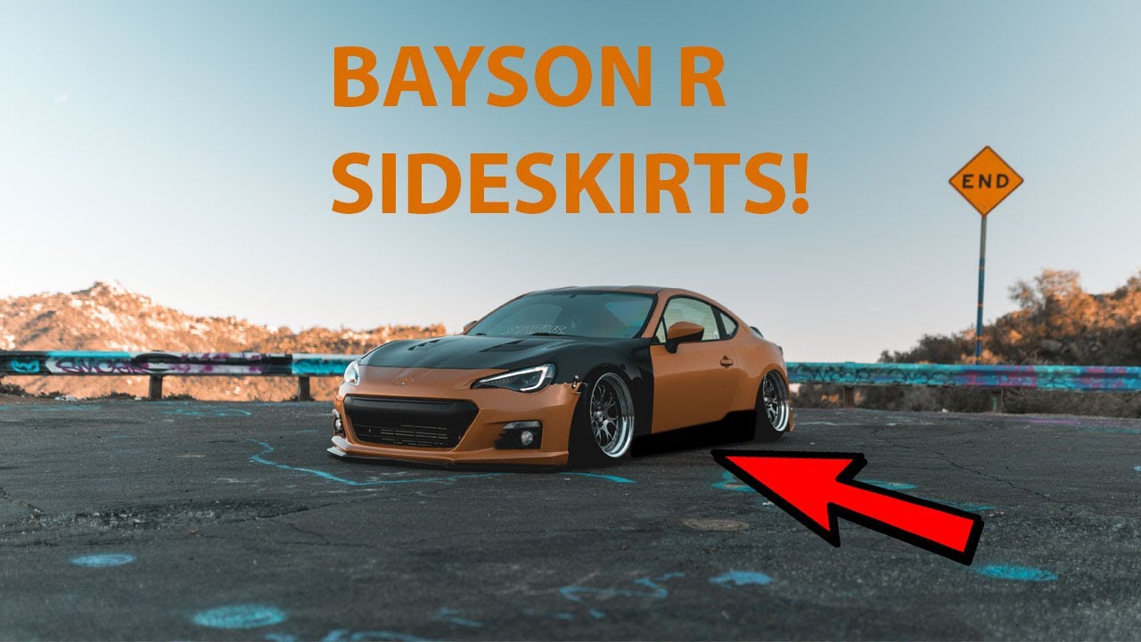 BRZ gets brand new side skirts!