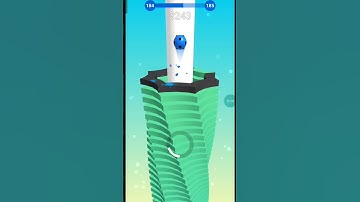 Stack Ball Level 184 to 185 | 😲  #shorts #gaming