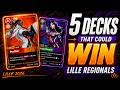 5 Decks That Could WIN Lille Regionals (Meta Predictions)