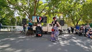 Sapphire Tribal perform Bad Guy at Candelo Village Festival 2021