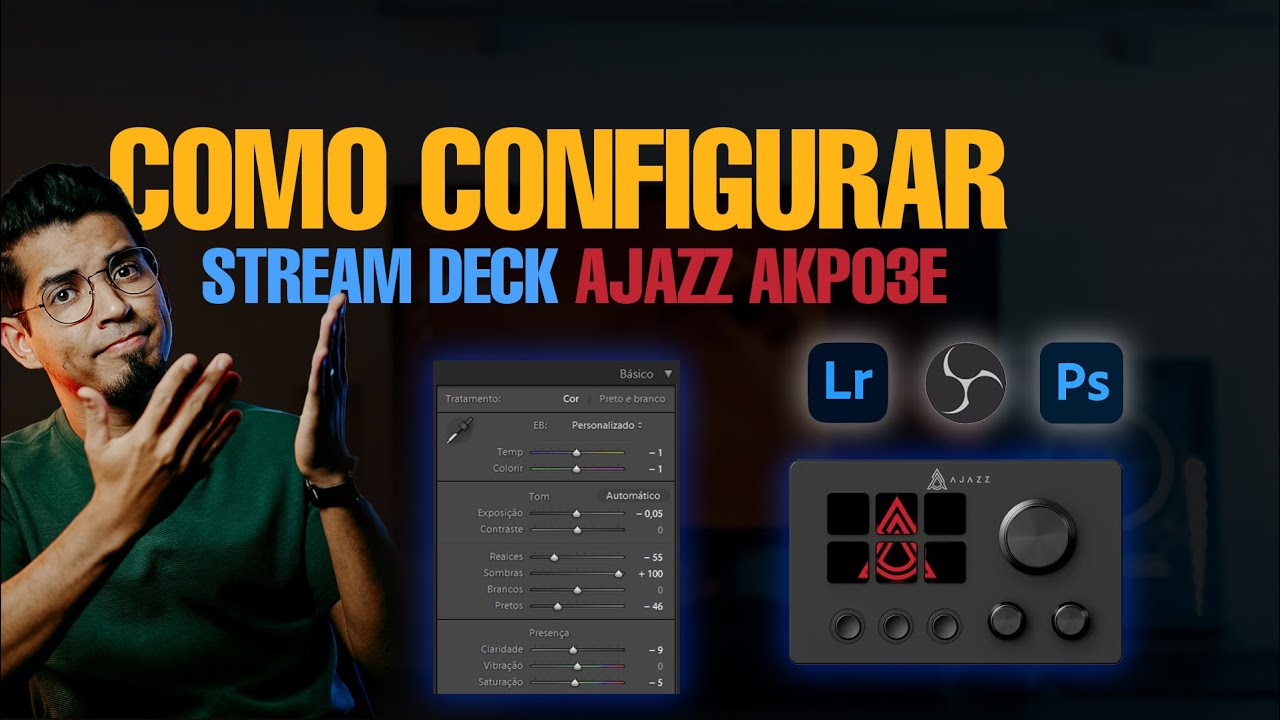 Como configurar Stream Deck Ajazz AKP03E - Passo a passo