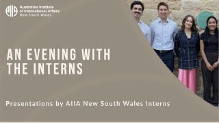 An Evening with the Interns - AIIA New South Wales