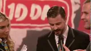One Direction Attempt Guinness World Record [Tallest Toilet Paper Tower Stack] #1DDay