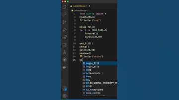 Youtube Logo In Python Turtle #shorts