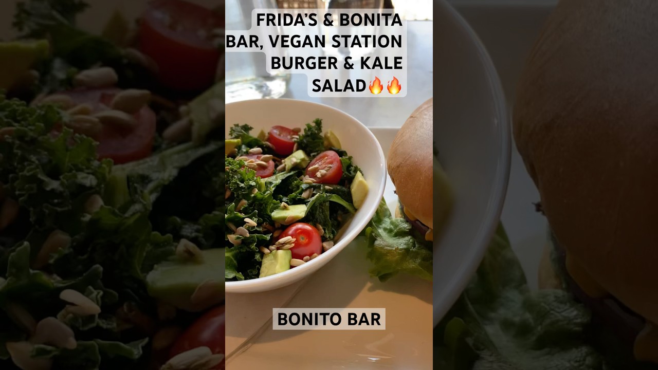 JACK COWBOY STICE (EATS VEGAN BURGER & KALE SALAD) 