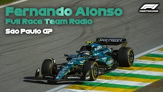 Fernando Alonso Full Race Team Radio | 2023 São Paulo Grand Prix