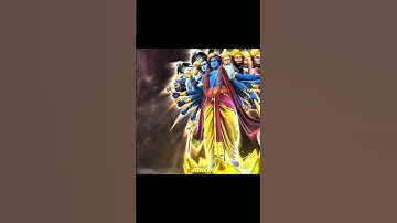 भगवान श्री कृष्ण विश्वरूप 🦚🙏 | Lord Krishna Edit (Netflix:- Kurukshetra) #shorts