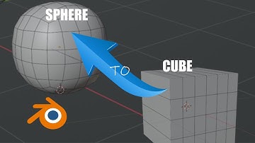 3 Ways to Transform a Cube into a Perfect Sphere  in blender