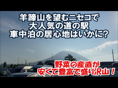 北海道「ニセコビュープラザ」車中泊【スズキエブリイDA17V北海道車中泊旅】大人気!ニセコ観光の拠点に最適!大混雑の中、快適に寝て過ごせるの?  Niseko Hokkaido