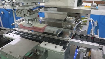 How to print belt buckle with pad printing machine