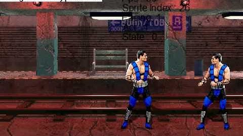 Mortal Kombat on Game Maker 7.0 alpha test.