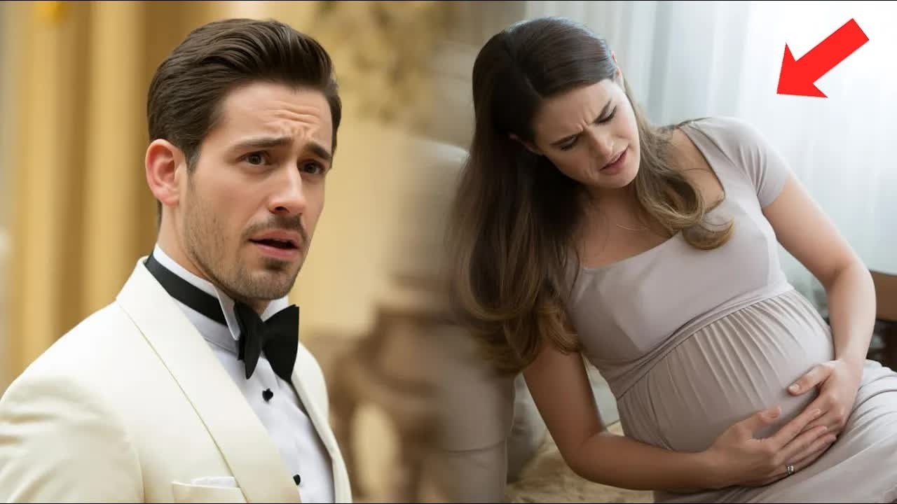 Millionär sieht schwangere Exfrau auf seiner Hochzeit zusammenbrechen was dann passiert schockt