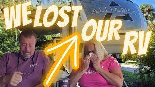 IT’S BAD NEWS! WE LOST OUR TRUCK TOO! We didn’t see it coming! Alliance 370FB