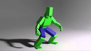 Hulk Idle 3ds Max Animation Test