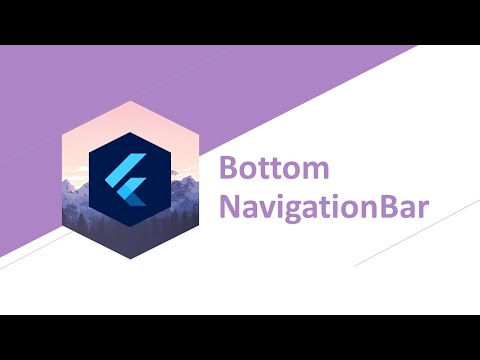 BottomNavigationBar - Widget