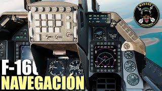 DCS F-16C: Aprende a volar un F-16 - Parte 5 Navegación y Aterrizaje ILS | ESCUADRÓN MADDOG