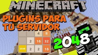 PLUGINS para tu SERVIDOR de Minecraft - 2048 (Minijuego de Inventario) Wealth