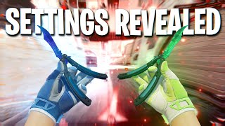 THE BEST FACEIT CONFIG FOR CS2 10LVL SETTINGS REVEALED (CS2 Montage)