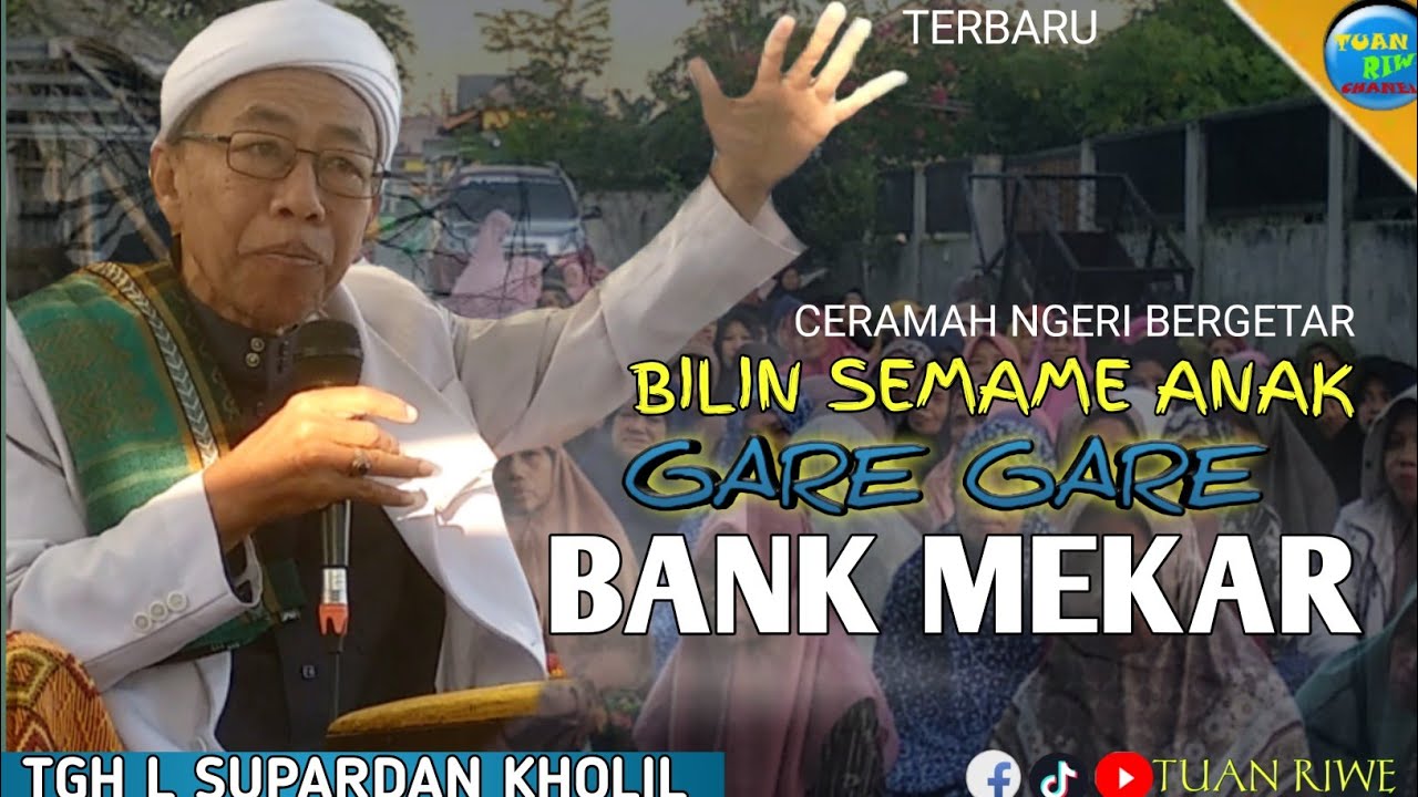 Cobe Bank Mekar | TUAN GURU SUPARDAN KHOLIL TERBARU | CERAMAH LOMBOK SASAK  | Di Semparu