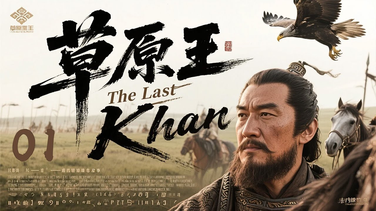 2025史诗巨制《草原王The Last Khan》01 | 历史传奇巅峰💥 大型古装战争权谋🎥 豆瓣9.2分神级阵容⚔️ 从质子到霸主👑 铁骑踏破匈奴王庭！[ 张歆艺、袁弘、陈宝国、王千源、胡军]