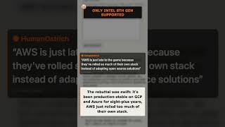 #AWS finally adds nested VMs in 2025 (everyone else had it in 2018) #HackerNews #Cloud