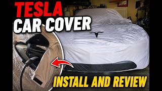 Tesla Factory Car Cover Review