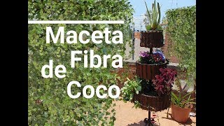 Ashley Furman toxicidad idioma DiY Como hacer Macetas de Fribra de CoCo para porta maceteros de Herrería -  YouTube