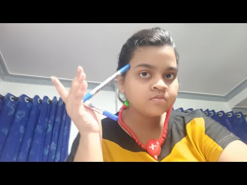 chaotic, confused, fast and aggressive cranial nerve exam #asmr #cranialnerveexam