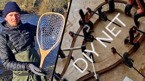 Make a Fishing Net at HOME! Handmade English Oak Net Build | How To | DIY