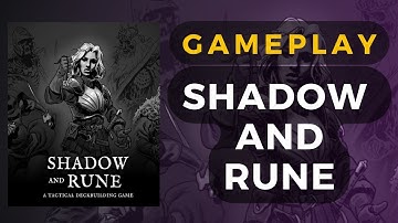 [Kickstarter Preview] Shadow and Rune Board Game - Solo Gameplay (Partial) | DaniCha