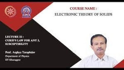 Electronic Theory of Solids  | Week 0 Quiz | Assignment 0 Solution | NPTEL 2022 | SWAYAM