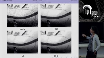 Total variation denoising with iterated conditional expectation - Louchet - Workshop 2 - CEB T1 2019