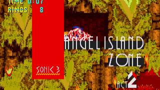 Sonic 3 Complete (hack) part 1 - Welcome to Angel Island