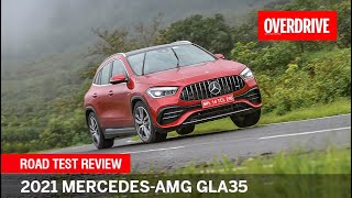 2021 Mercedes-AMG GLA35 road test review | As quick as the six-cylinder AMG SUVs! | OVERDRIVE