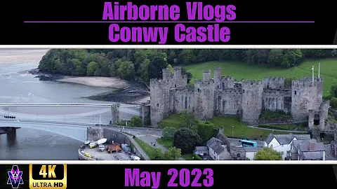 Conwy Castle | By drone | 4K