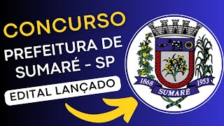 Concurso Sumar Sp 2024  Edital E Material De Estudos  Concurso Pblico