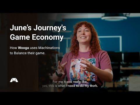 How Wooga uses Machinations to Balance June’s Journey's Game Economy - video from Machinations