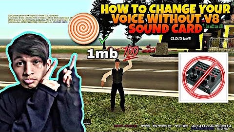 HOW TO CHANGE YOUR VOICE WITHOUT V8 SOUNDCARD | legit 💯 | TAGALOG TUTORIAL