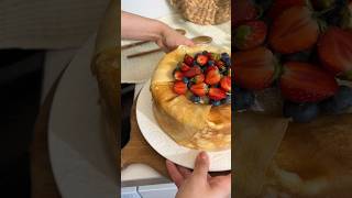 Нереально вкусный блинный торт 🍰